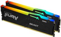 Пам'ять для ПК Kingston Fury Beast Black RGB DDR5 6000 32GB (2x16GB) (KF560C30BBAK2-32)