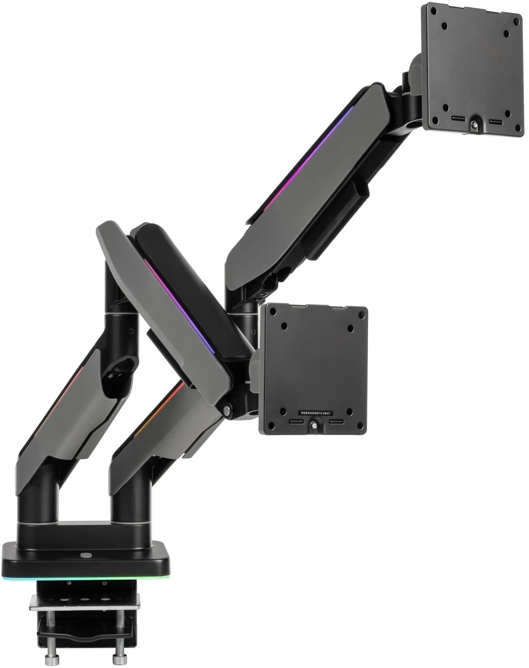 Настільне кріплення для монітора Qube RGB3520GD до 2x35" 20kg max (RGB3520GD) фото1