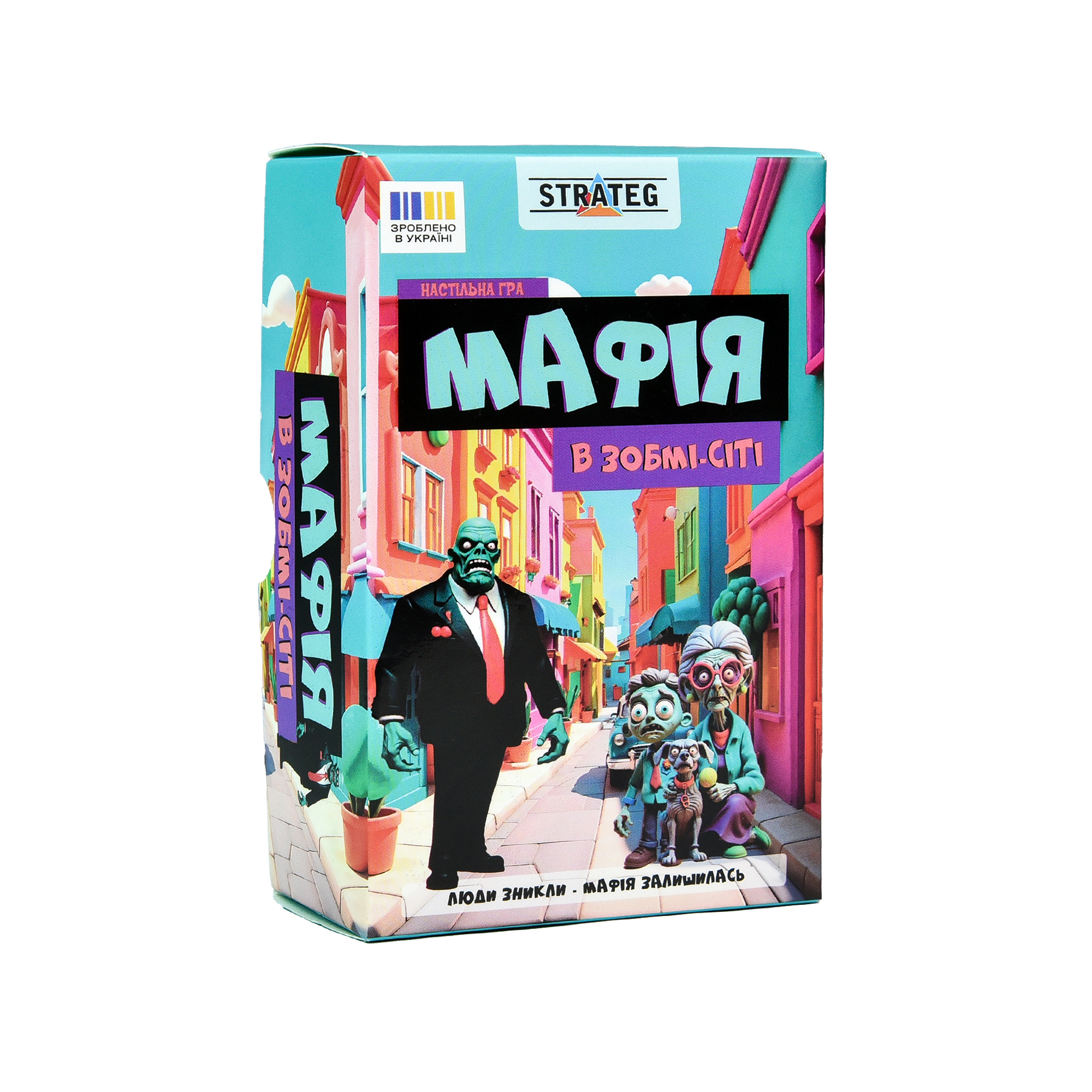 Настільна гра Strateg Мафія в Зомбі-сіті (укр), 30829 фото1