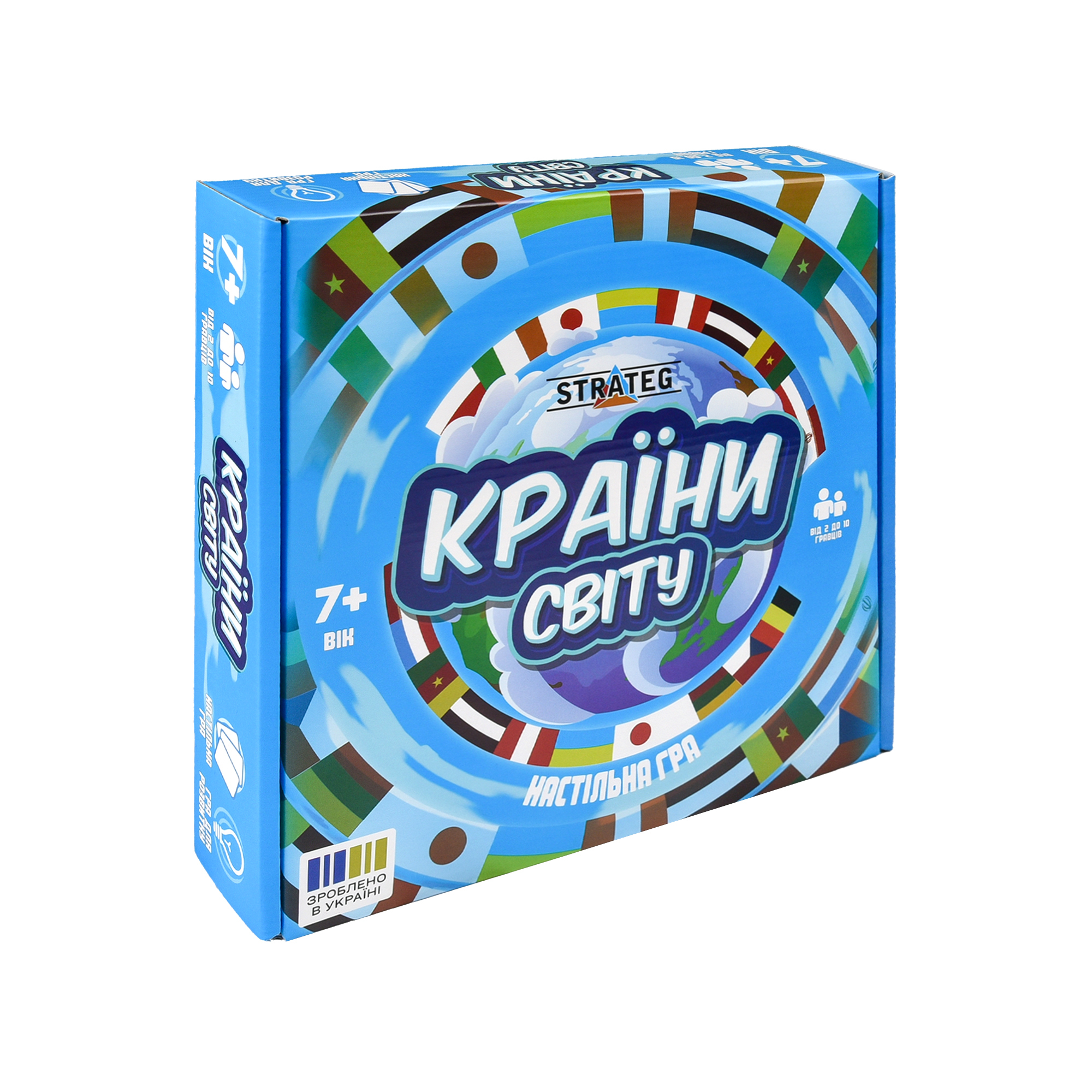 Настольная игра Strateg Страны мира (30952) фото1