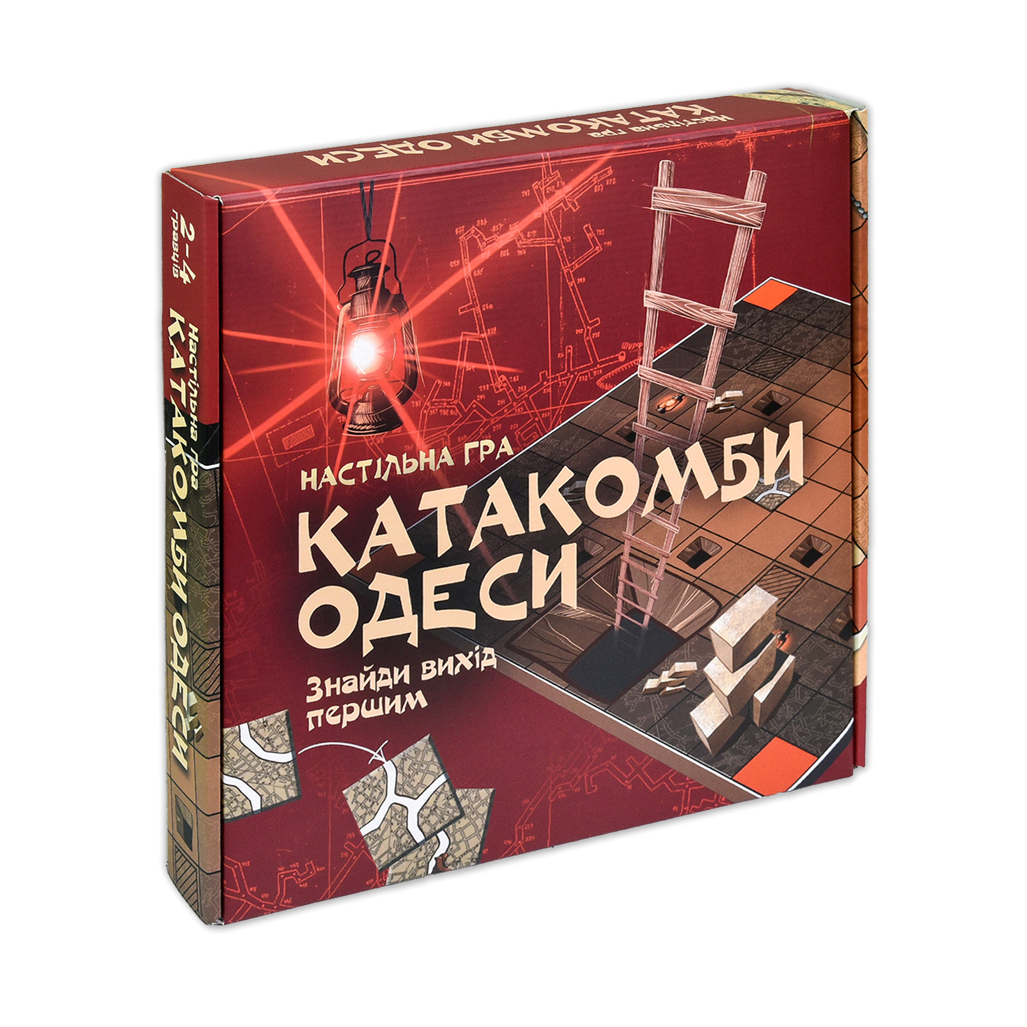 Настольная игра Strateg Катакомбы Одессы развлекательная на украинском языке (30285) фото1