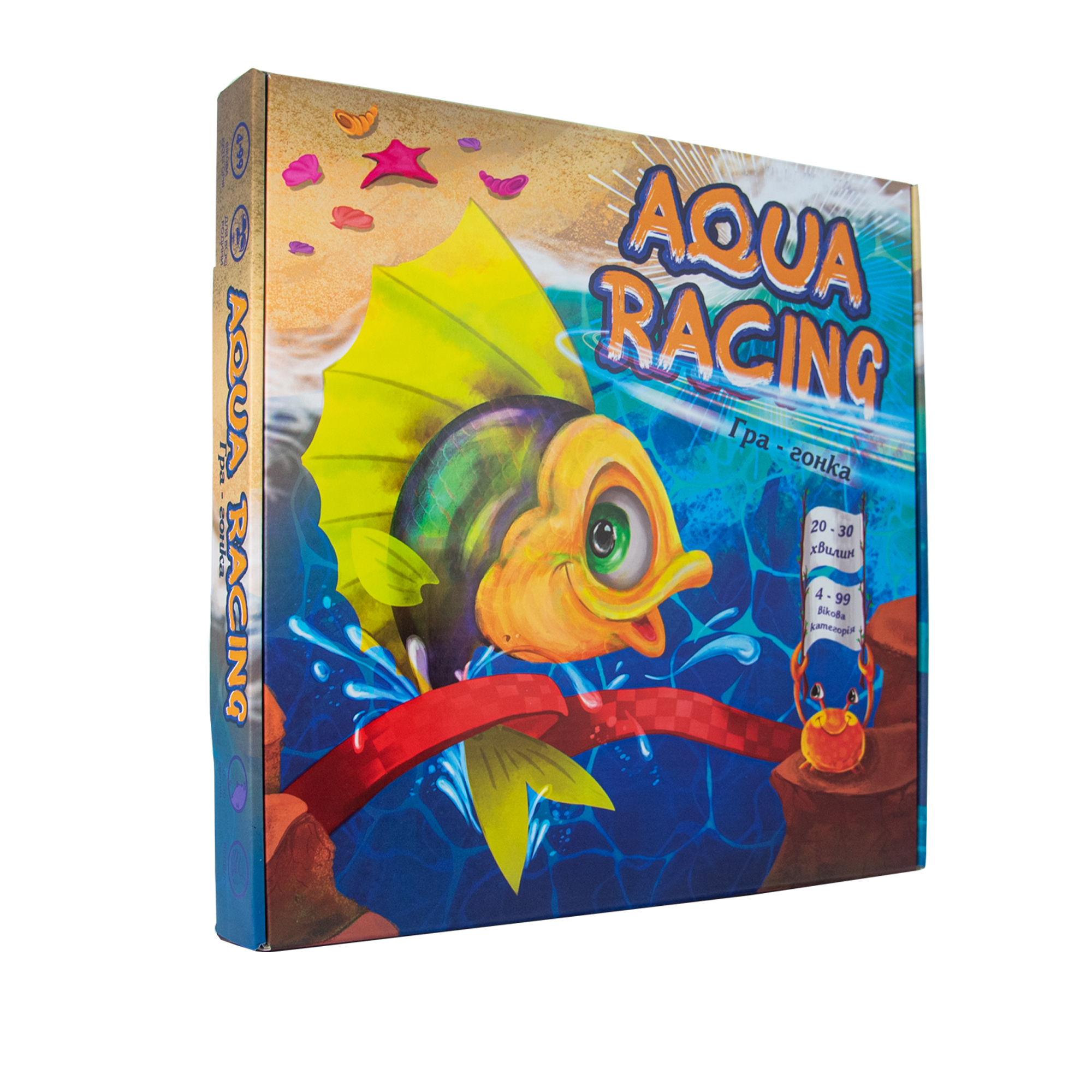 Настільна гра 30416 (укр) Aqua racing (30416) фото1