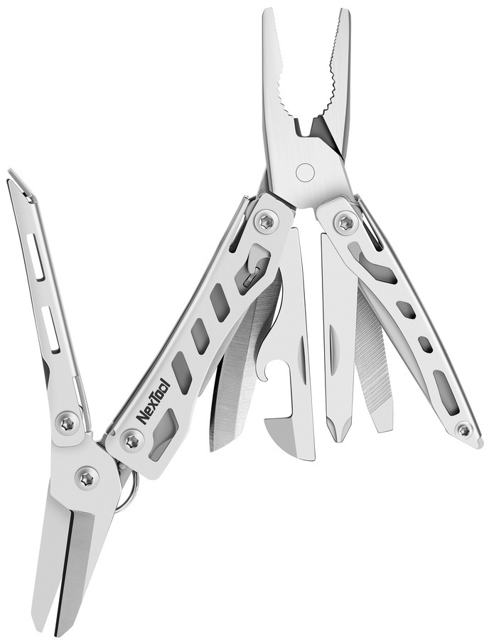 Мультитул NexTool Mini Flagship серебряный фото1