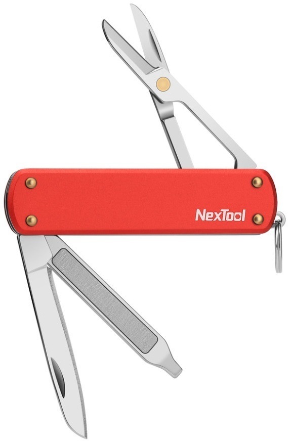 Мультитул NexTool Mini Pocket Knife, красный фото1