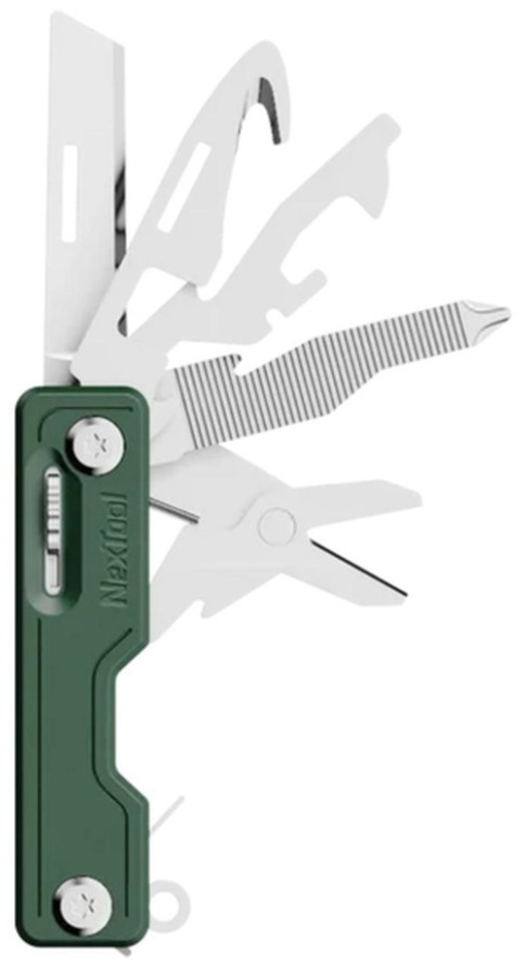 Мультитул NexTool Multi Functional Knife, зеленый фото1