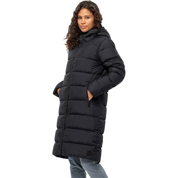 Полупальто женское Jack Wolfskin Frozen Palace Coat W Rds 1204133_6000 XS черное