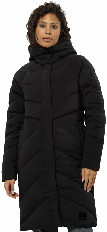 Полупальто женское Jack Wolfskin Marienplatz Coat W Rds 1206971_6000 L черное фото1