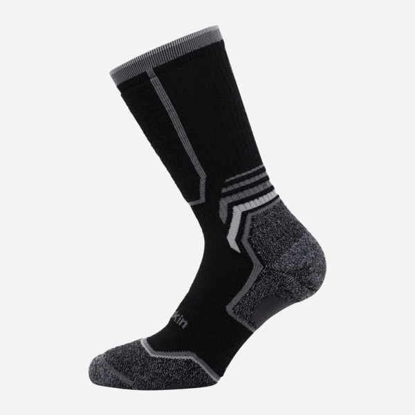 Носки Jack Wolfskin Trek Merino Sock Cl C A63861_6000 41-43 черные фото