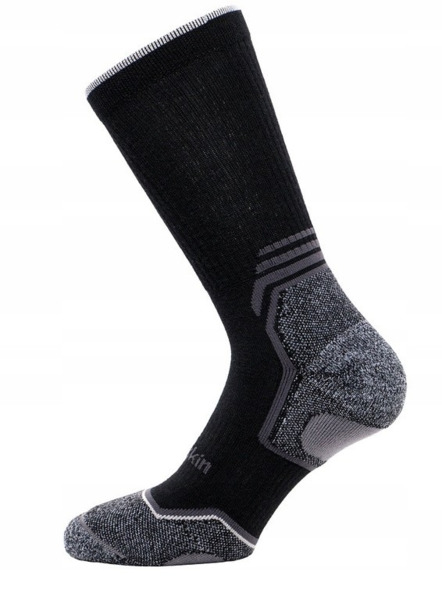 Носки Jack Wolfskin Hike Merino Sock Cl C A63862_6000 41-43 черные фото