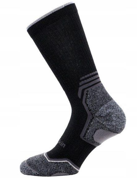 Носки Jack Wolfskin Hike Merino Sock Cl C A63862_6000 44-46 черные фото