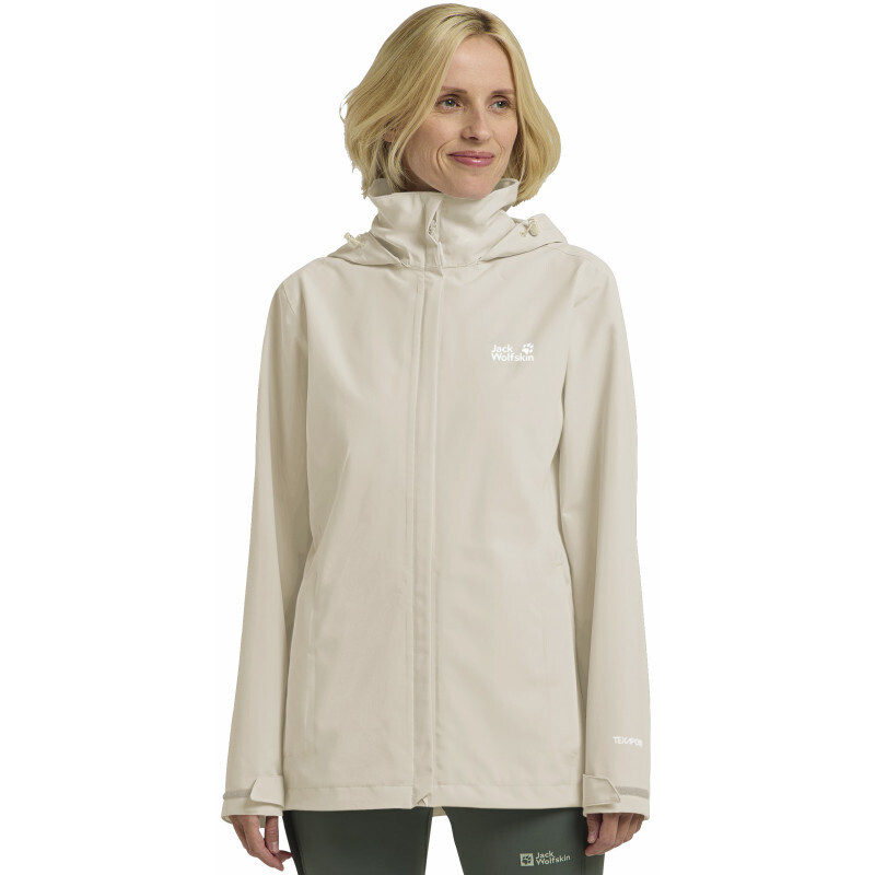 Вітровка жіноча Jack Wolfskin Trailtime 2L Jkt W A63902_A0084 S бежева фото1