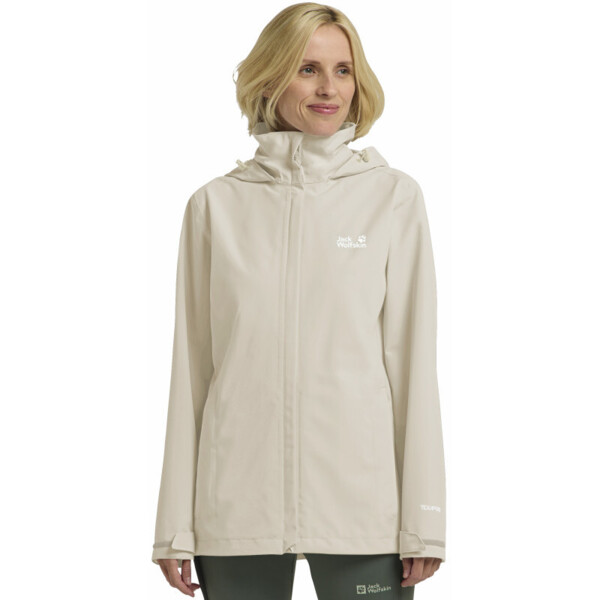 Вітровка жіноча Jack Wolfskin Trailtime 2L Jkt W A63902_A0084 XS бежева фото