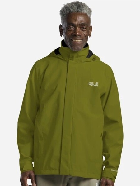 Вітровка чоловіча Jack Wolfskin Trailtime 2L Jkt M A63903_E0337 2XL зелена фото