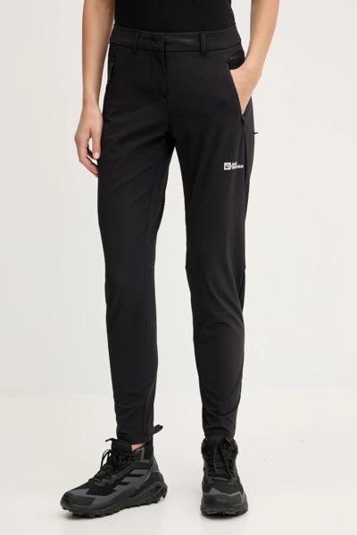 Штани жіночі Jack Wolfskin Hikeout Pants W A63927_6000 4 чорні фото