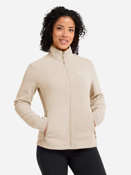 Фліс жіночий Jack Wolfskin Taunus 100 Fz W A65796_A0084 M бежевий фото
