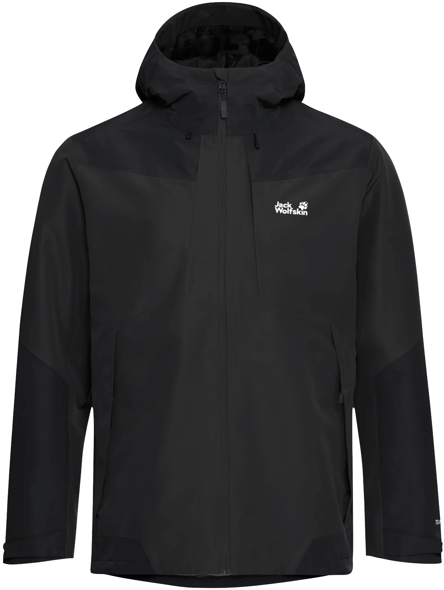 Вітровка чоловіча Jack Wolfskin Flextrail 2L Jkt M A65806_6350 M темно-сіра фото1
