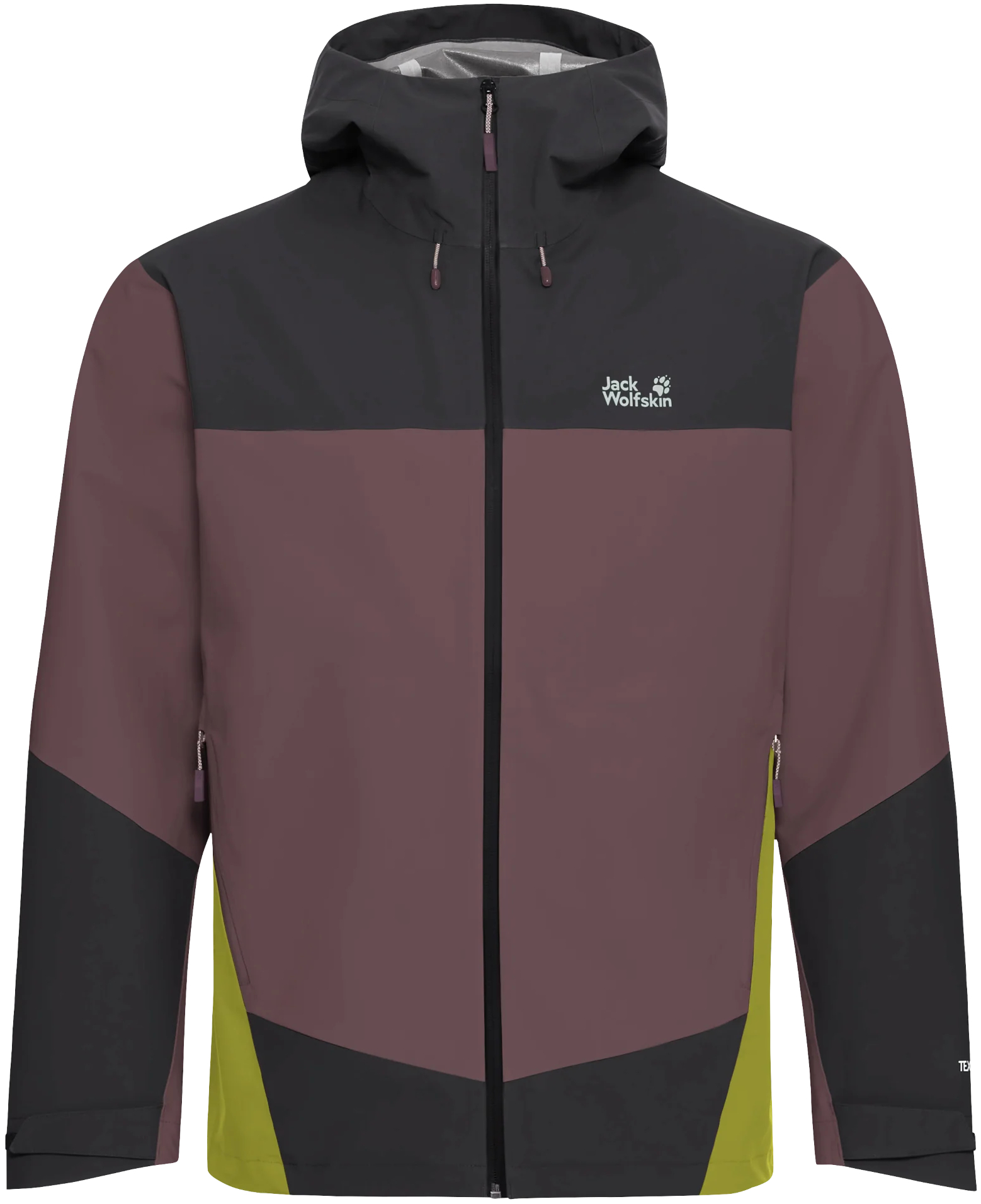 Вітровка чоловіча Jack Wolfskin Rockpaw 3L Jkt M A65875_I0159 XL фіолетова фото1