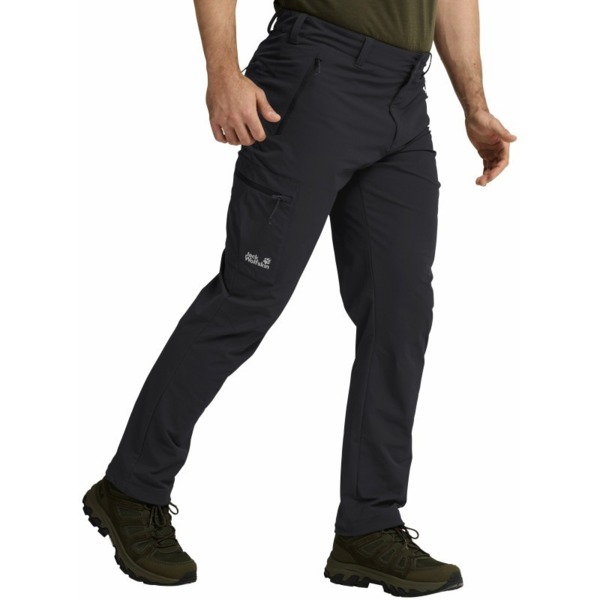 Штани чоловічі Jack Wolfskin Activate Flex Pants M A66392_6350 36 темно-сірі фото