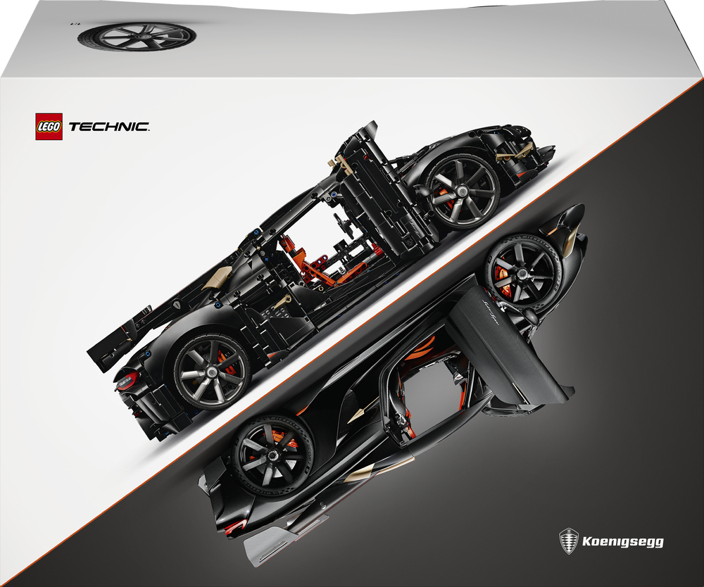LEGO 42232 Technic Мегакар Koenigsegg Sadair's Spear фото1