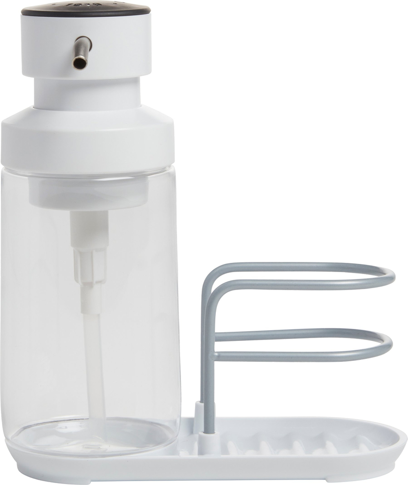 Диспенсер для моющего средства с подставкой для губки KitchenAid Sinkware, 350 мл (KEG887OSWH) фото1