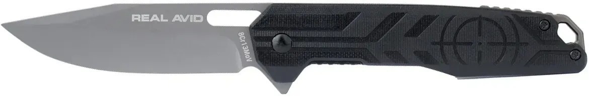 Ніж Real Avid RAV-7, Titanium, G10 black (AVRAV7) фото1