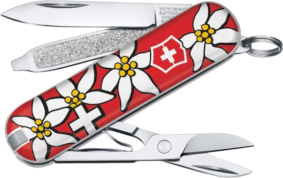Нож Victorinox Classic SD 58мм, 7функ, Edelweiss (Vx06223.840) фото1