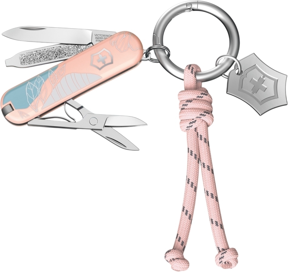 Нож Victorinox Classic SD Paris Style 58мм, 1сл, 7функ, рож (Vx06223.E221) фото1