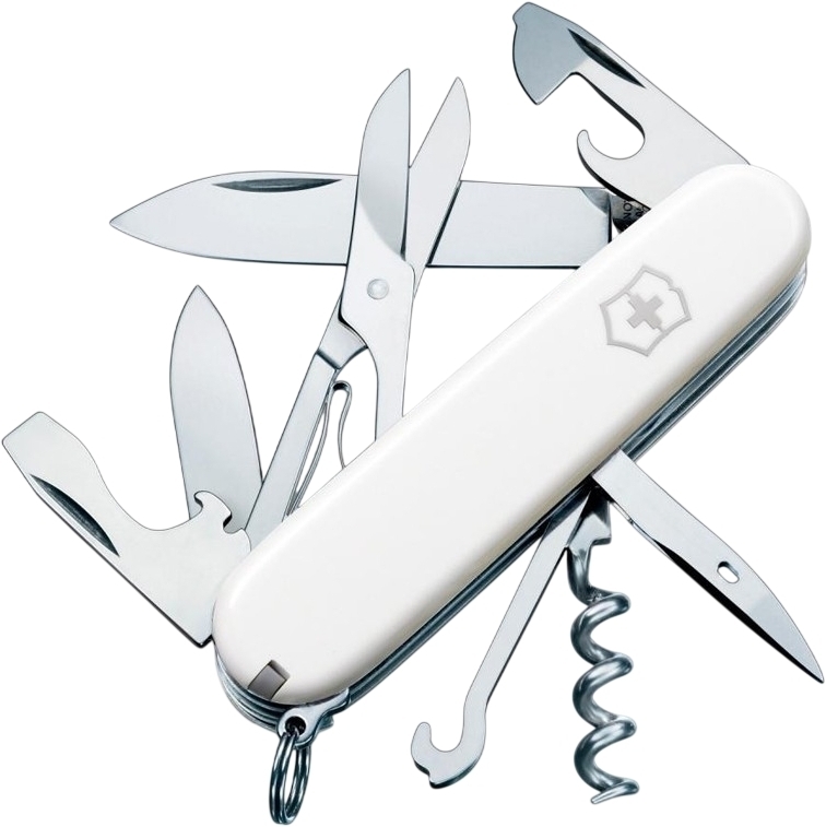 Нож Victorinox Climber 91мм, 14функ, бел (Vx13703.7) фото1