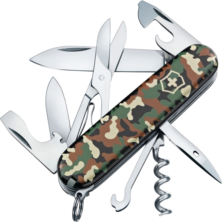 Нож Victorinox Climber 91мм, 14функ, камуфляж (Vx13703.94) фото1