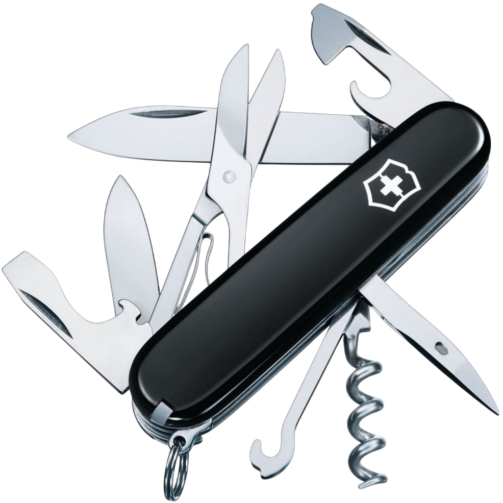 Нож Victorinox Climber 91мм, 14функ, черный (Vx13703.3) фото1