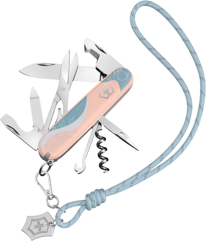 Нож Victorinox Companion Paris Style 91мм,16функ,рож (Vx13909.E221) фото1