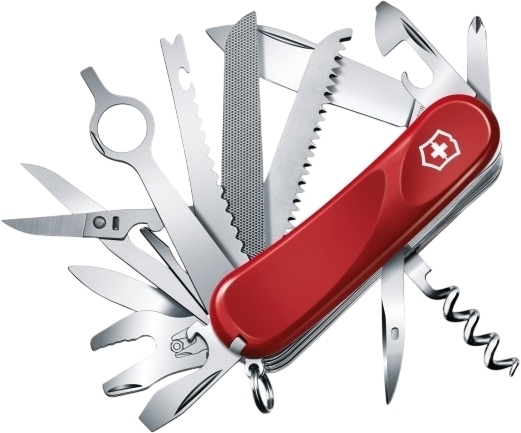 Нож Victorinox Evolution 28 85мм,24функ,черв (Vx25383.E) фото1