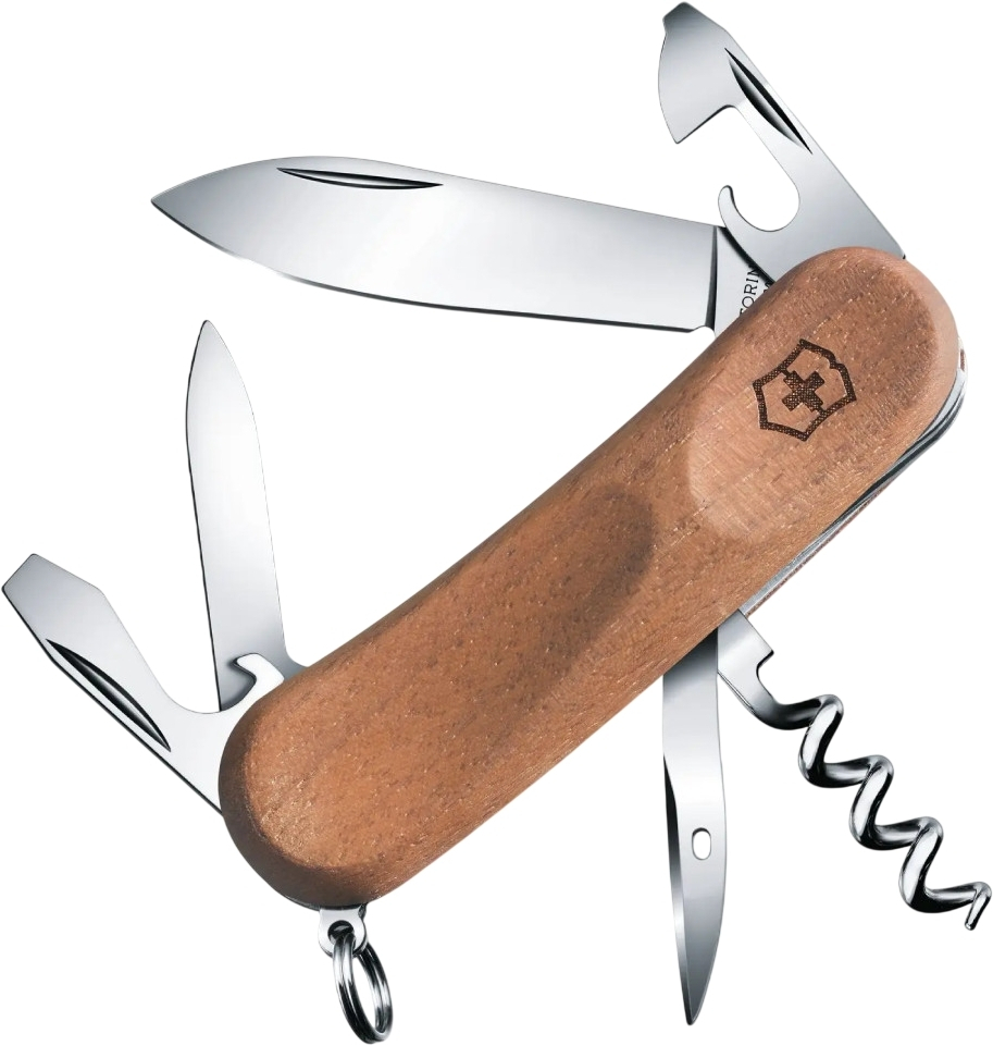 Нож Victorinox EvoWood 10 85мм, 11 функ, орех (Vx23801.63) фото1