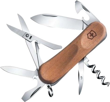 Нож Victorinox EvoWood 14 85мм, 12 функ, орех (Vx23901.63) фото1