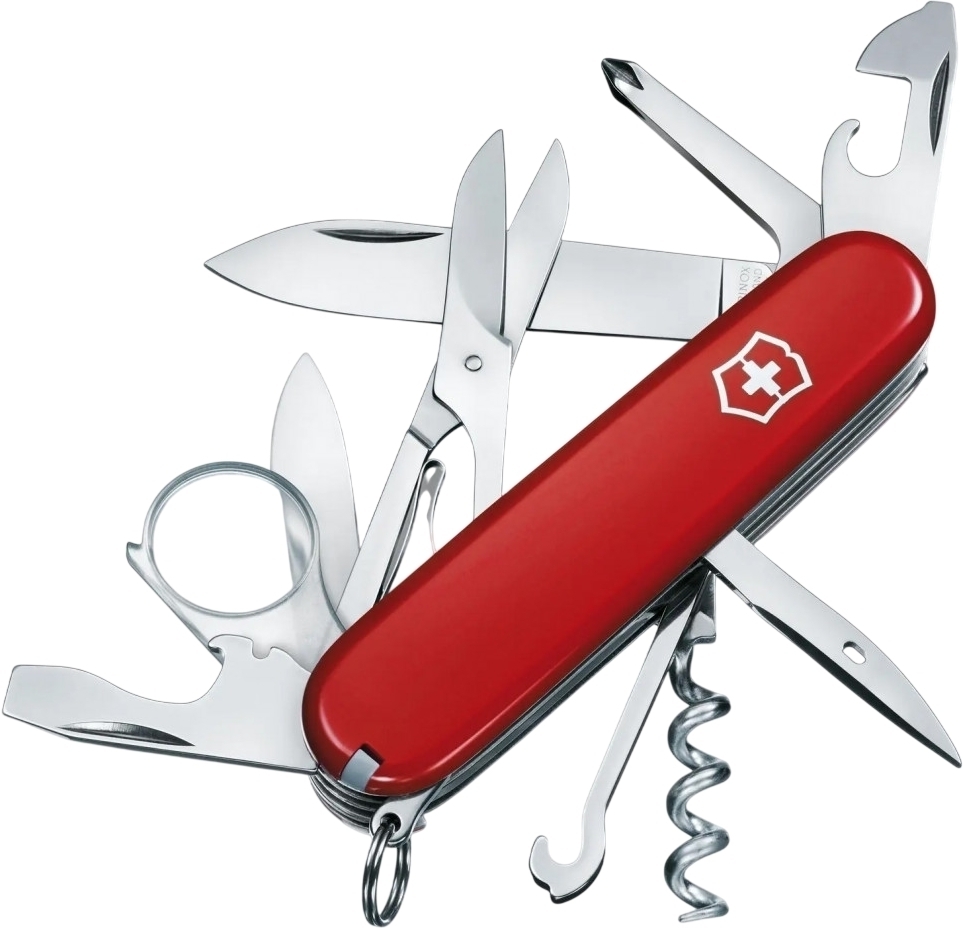 Нож Victorinox Explorer 91мм,16функ,черв (Vx16703) фото1