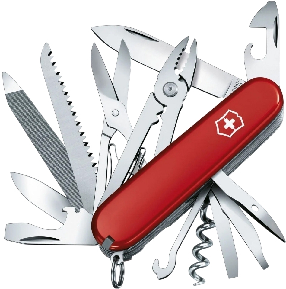 Нож Victorinox Handyman 91мм,24функ,черв (Vx13773) фото1