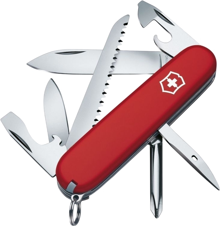 Нож Victorinox Hiker 91мм,13функ,черв (Vx14613) фото1
