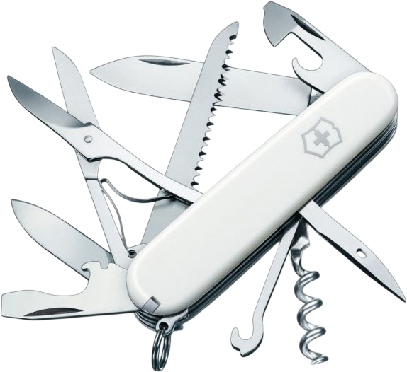 Нож Victorinox Huntsman 91мм, 15функ, бел (Vx13713.7) фото1