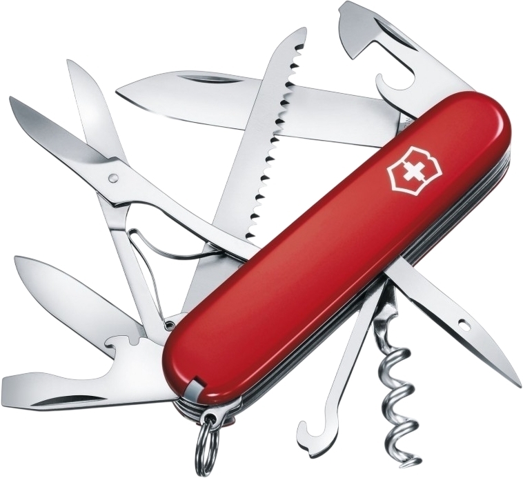Нож Victorinox Huntsman 91мм,15функ,черв (Vx13713) фото1
