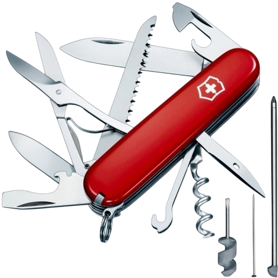Нож Victorinox Huntsman 91мм,18функ,черв (Vx13715) фото1