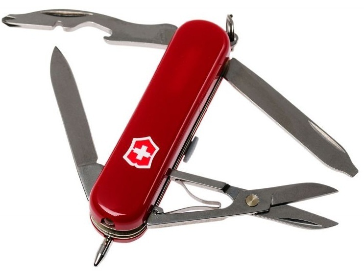 Нож Victorinox Midnite Manager 58мм,10функ,черв (Vx06366) фото1