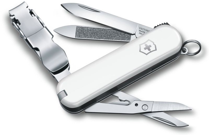 Нож Victorinox NailClip 580 лезвие 65мм, 8функ, бел (Vx06463.7) фото1