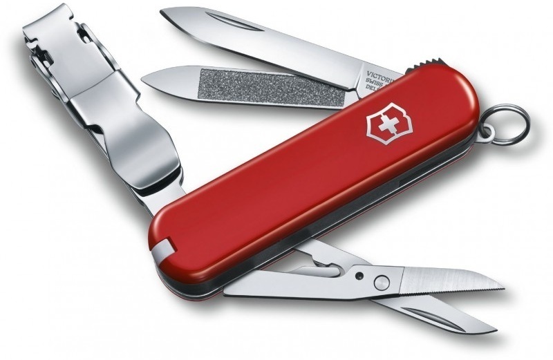 Нож Victorinox NailClip 580 лезвие 65мм, 8функ, червь (Vx06463) фото1