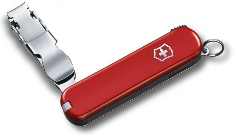 Нож Victorinox NailClip 582 лезвие 65мм,4функ,черв (Vx06453) фото1