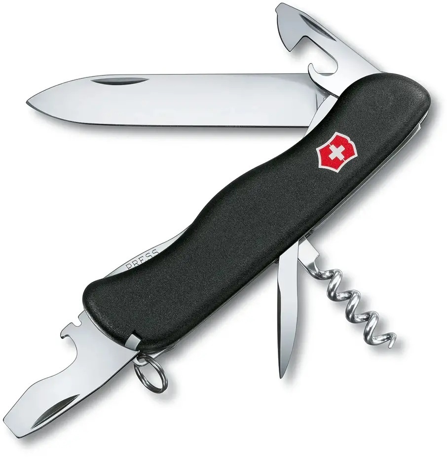 Нож Victorinox Nomad черный нейлон 0.8353.3 (Vx08353.3) фото1
