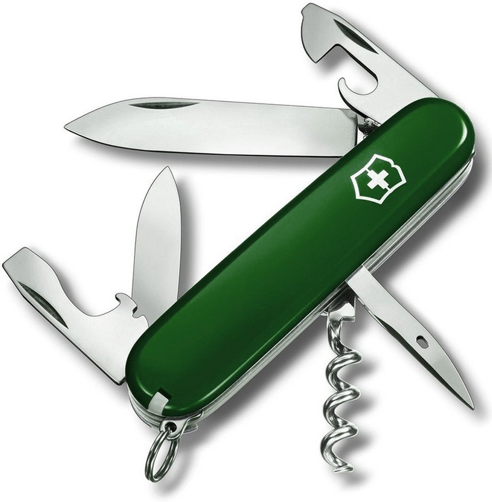 Ніж Victorinox Spartan 91мм,12функ,зел (Vx13603.4) фото1