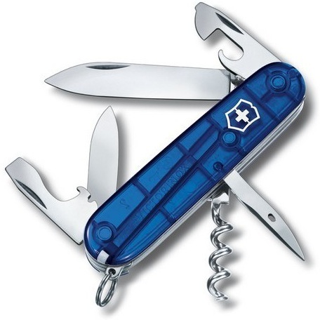 Ніж Victorinox Spartan 91мм,12функ,син.прозор (Vx13603.T2) фото1