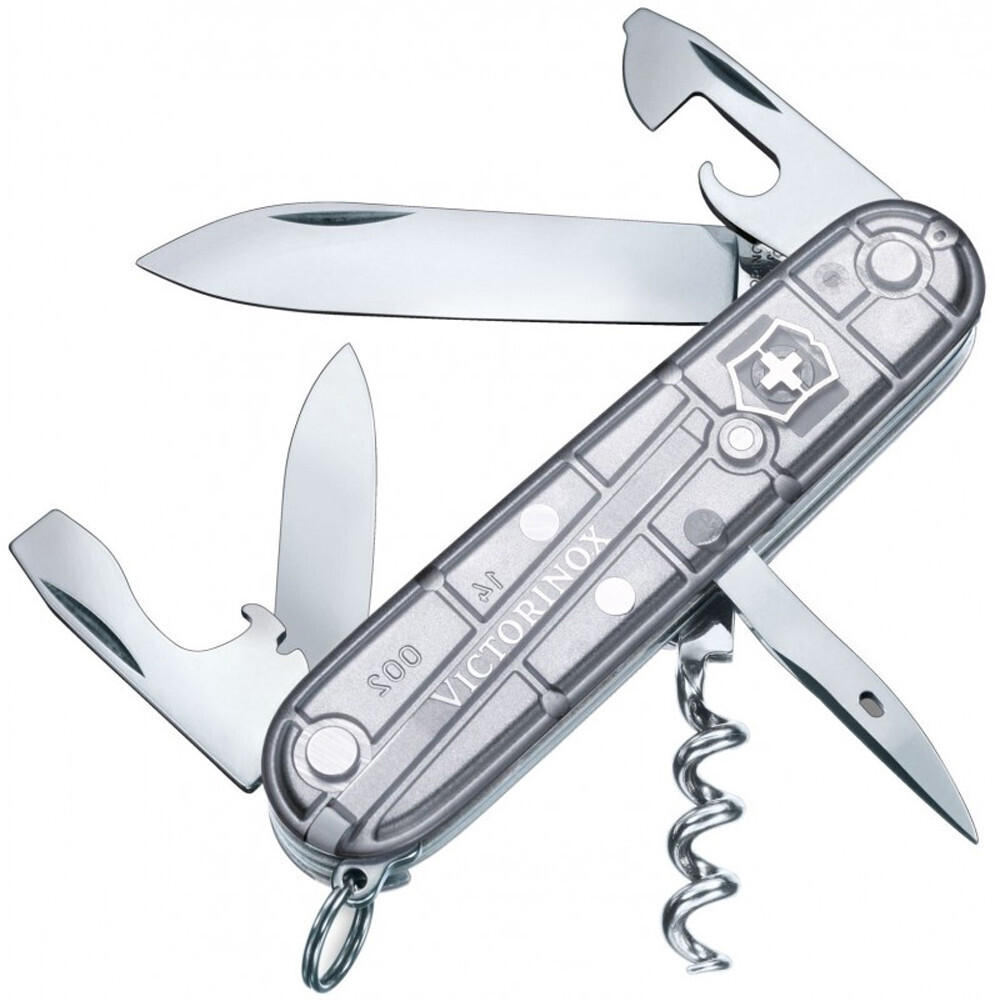 Ніж Victorinox Spartan 91мм,12функ,срібл.прозор (Vx13603.T7) фото1