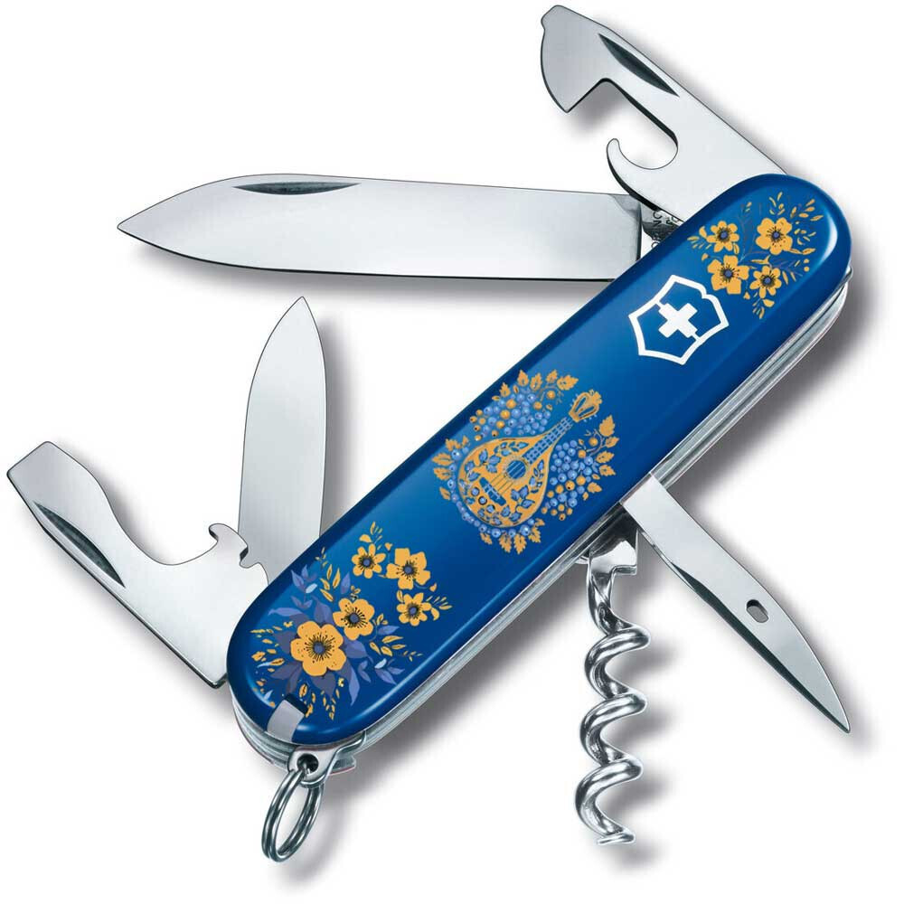 Нож Victorinox Spartan Ukraine 91мм, 12функ, сын, Украинские мотивы (Vx13603.2_T1370u) фото1