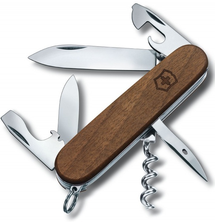 Ніж Victorinox Spartan Wood 91мм,10функ,горіх (Vx13601.63) фото1